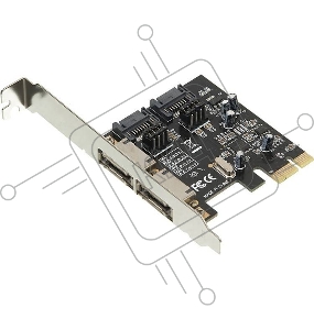 Контроллер PCI-E Noname ASM1061 SATA III 2xSATA Ret