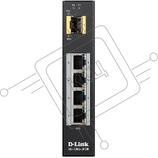 Коммутатор D-Link DIS-100G-5PSW/A1A Промышленный неуправляемый коммутатор с 4 портами 10/100/1000Base-T, 1 портом 1000Base-X SFP, функцией энергосбере