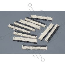 Разъем FPC Flip-Lock 1010-24RLGF 24 pin высота 1мм шаг 1мм 10 шт