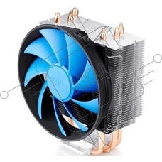 Кулер для процессора DEEPCOOL GAMMAXX300 S1150/S1200/S1366/S1155/S1156/S775/AM2/AM2+/AM3/FM1 24шт/кор, TDP 130Вт, PWM, 17.8~21dB(A), RET