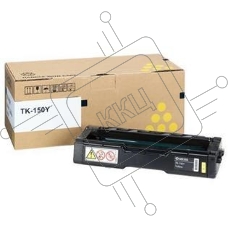 Картридж лазерный Kyocera-Mita TK-150Y желтый для FS-C1020MFP 6000стр.