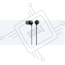 Наушники SONY MDR-EX15AP черный