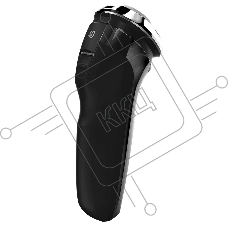 Бритва Polaris PMR 0305R wet&dry PRO 5 blades элктрическая , черный/хром