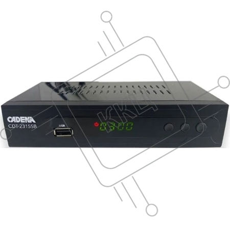 Приемник цифровой эфирный CADENA CDT-2315SB