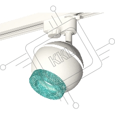 Светильник Ambrella light XT1101063 SWH/BL белый песок/голубой MR16 GU5.3 LED 3W 4200K (A2520, C1101, N7194)