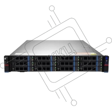 Серверная платформа Gooxi ASR201-S12R-NV 2u 12 bay sigle socket platform based on AMD 7001/7002/7003; with SAS/SATA/NVME backplane; MB: G2SERO-B, 4*PCIe3.0 x16 6*PCIe3.0 x8(X16 slot), rear 2*2.5