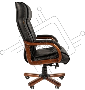 Офисное кресло Chairman 653 NL черный (7001203)
