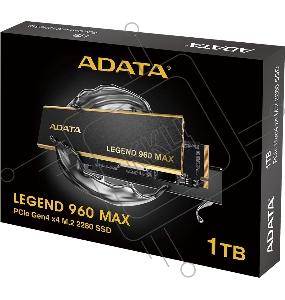 Накопитель SSD AData 1Tb M.2 2280 PCI-E 4.0 x4 1Tb ALEG-960M-1TCS Legend 960 Max