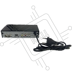 Ресивер DVB-T2 Cadena CDT-2315SB черный