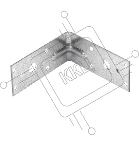 Крепежный уголок усиленный, KUU 90x90x40 мм, Россия// Сибртех