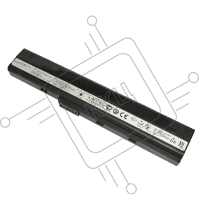 Аккумуляторная батарея для ноутбука Asus A42, A52, K52  4400mAh A32-K52 черная Orig