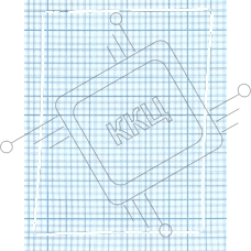 Рамка тачскрина для Apple iPad 3 белый
