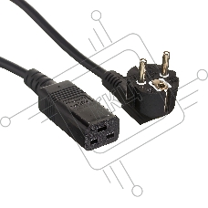 Кабель питания ExeGate Power PC19-5P (Евровилка Schuko->С19) VDE-250V-3*1.5-CU, черный, 16А, 5м Кабель питания ExeGate Power PC19-5P (Евровилка Schuko->С19) VDE-250V-3*1.5-CU, черный, 16А, 5м