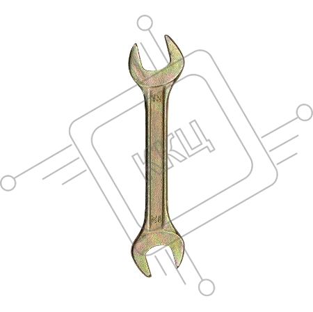 Ключ гаечный рожковый REXANT 12х13 мм, желтый цинк