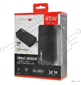 Универсальное зарядное устройство CROWN CMLC-5004