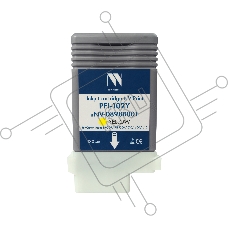 Струйный картридж NVPrint PFI-102Y (NV-0898B001) Yellow для Canon ImagePROGRAF iPF500/510/600/610 (130 мл) совместимый