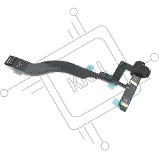 Шлейф с аудио разъемом и микрофоном MacBook Pro 13 Retina A1708 Space Gray Late 2016 Mid2017 821-007