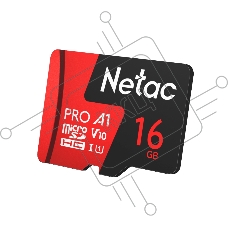 Флеш-накопитель NeTac Карта памяти Netac MicroSD card P500 Extreme Pro 16GB, retail version w/SD adapter