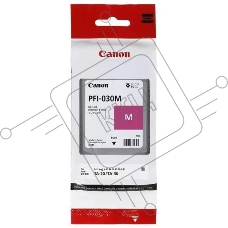 Картридж струйный Canon INK TANK PFI-030 MAGENTA пурпурный (55 мл.) для Canon imagePROGRAF TM-240, TM-340