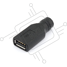 Переходник 5,5х2,5 на USB Type A мама