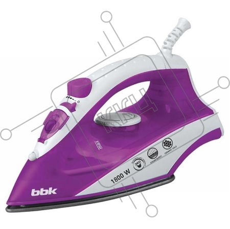 Утюг BBK ISE-1802 фиолетовый