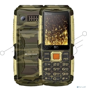 Мобильный телефон BQ-2430 Tank Power Камуфляж+Золото Camouflage+Gold 2.4”