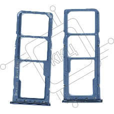 Лоток для SIM-карты Samsung Galaxy A7 (A750F) синий