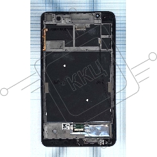 Модуль (матрица + тачскрин) для Asus Fonepad 7 FE171 / FE171CG черный с серебристой рамкой
