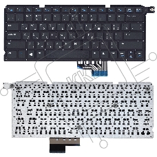 Клавиатура для ноутбука Dell Vosto14 5480R черная без рамки