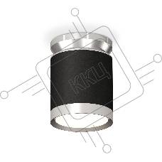Светильник Ambrella Light XS8142025 SBK/PSL черный песок/серебро полированное GX53 (N8904, C8142, N8118)