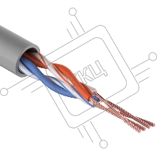 Кабель витая пара REXANT UTP 2PR 24AWG, CAT5e, STRANDED (бухта 305 м)