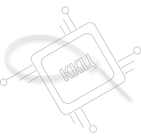 Стяжки NYT-150x3.6 пластиковые 150 мм х 3.6 мм, белые (100 шт.)