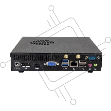 Компьютер Мини ПК HIPER FACTUM FT20 Intel Core i3 14100(3.5Ghz)/8192Mb/256SSDGb/noDVD/BT/WiFi/war 1y/1.2kg/черный/Win11Pro + БП 120Вт/металл/VESA Адаптер на 75х75, 100х100
