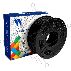 Филамент NV PRINT PCL (поликапролактон) черный для 3D печати диаметр 1.75мм масса 1 кг