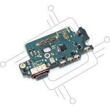 Нижняя плата (шлейф) с разъемом зарядки, разъем SIM, микрофон для Samsung Galaxy S25 (S931B)