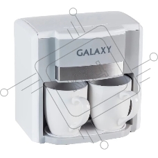 Кофеварка капельная Galaxy Line GL 0708 белый, исп. кофе - молотый, 0,3 л, 750 Вт.