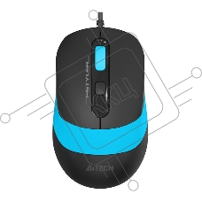 Мышь проводная A4Tech Fstyler FM10 черный/синий, 1600 dpi, USB, кнопки - 4
