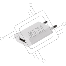 Сетевое зарядное устройство Rexant USB, 5V, 1 A, белый