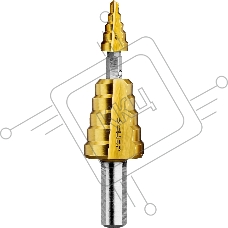 Сверло ступенчатое составное, ЗУБР, ПРОФЕССИОНАЛ, 29673-4-22
