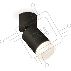 Светильник Ambrella Light XM6313082 SBK/BK/FR черный песок/черный/белый матовый MR16 GU5.3 (A2221, C6313, N6248)