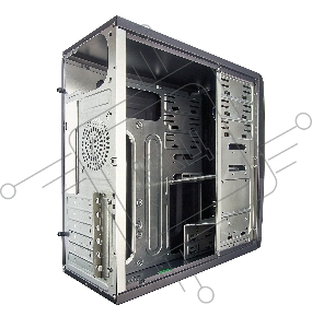 Корпус Miditower Exegate EX280387RUS CP-604 Black, ATX, <CP400W, 80mm>, 2*USB, Audio