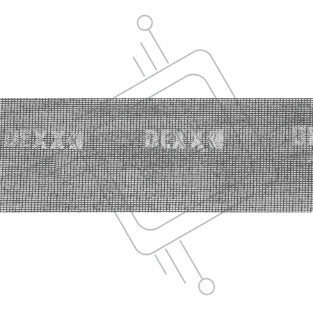 Шлифовальная сетка DEXX абразивная, водостойкая Р 60, 105х280мм, 3 листа