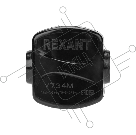 Зажим ответвительный У-734М (16-35/16-25 мм²) IP20 REXANT