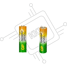 Перезаряжаемые аккумуляторы GP ReEnergy 210AAHC AA, емкость 2000 мАч - 2 шт. в клемшеле