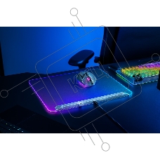 Игровой коврик для мыши Razer Firefly V2 Pro - Phantom White Ed. Mousepad/ Razer Firefly V2 Pro - Phantom White Ed. Mousepad