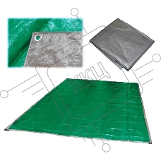 Тент хозяйственный универсальный Ecos T-4*4 размер: 4*4 м, плотность: 60г/м2