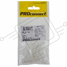 Дюбель-хомут PROconnect 5-10, белый, 10 шт.