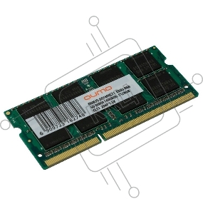 Модуль памяти QUMO SO-DIMM DDR-III 8GB QUMO 1600MHz PC-12800 512Mx8 CL11 Retail (QUM3S-8G1600C11R)