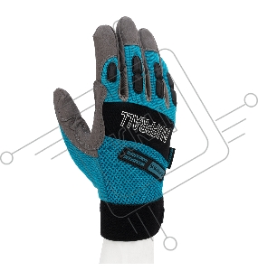 Перчатки универсальные комбинированные, с защитными накладками, STYLISH, размер M (8)// Gross