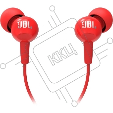 Наушники JBL Гарнитура  C100si  красный